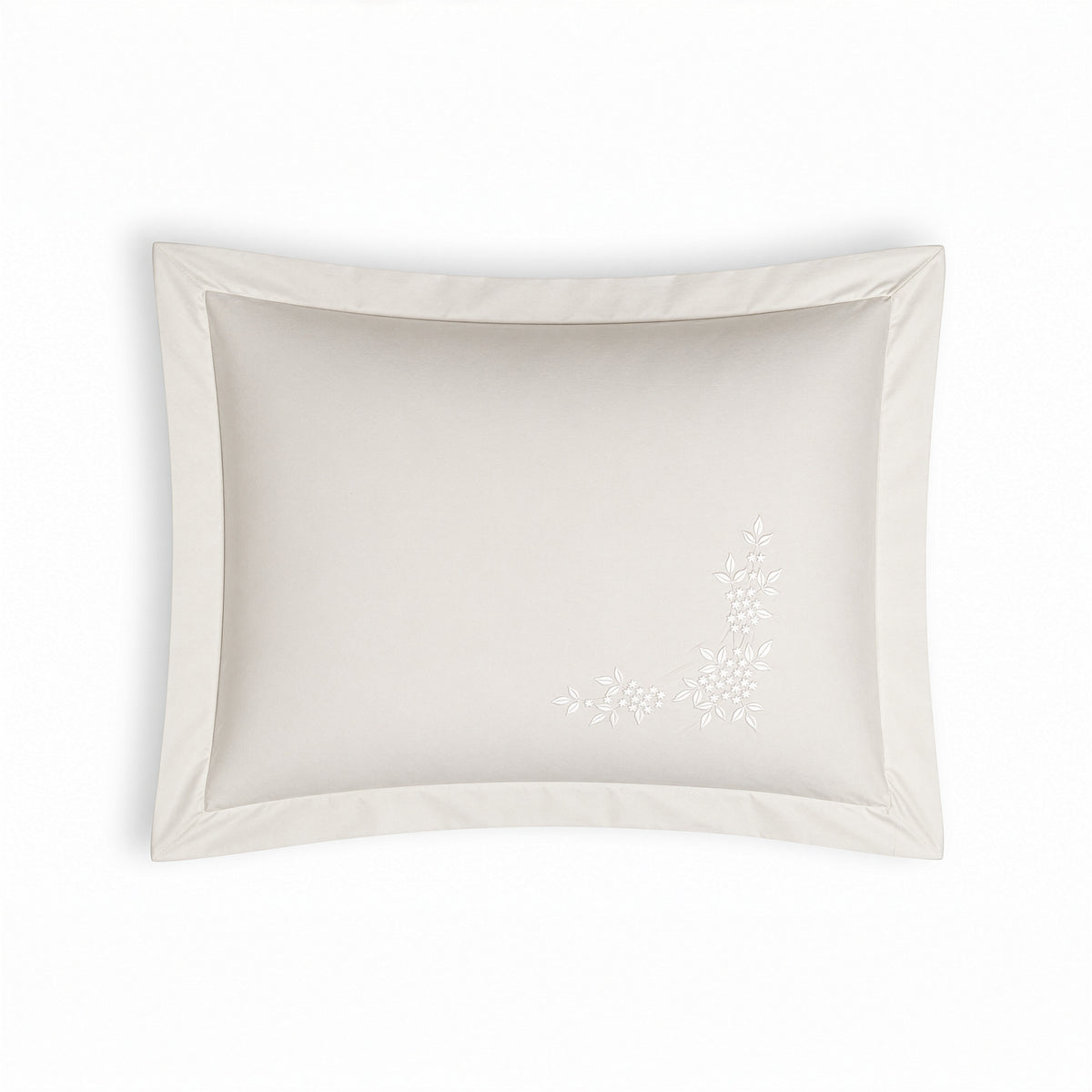 Signature – Flat Sheet Set with Floral Embroidery