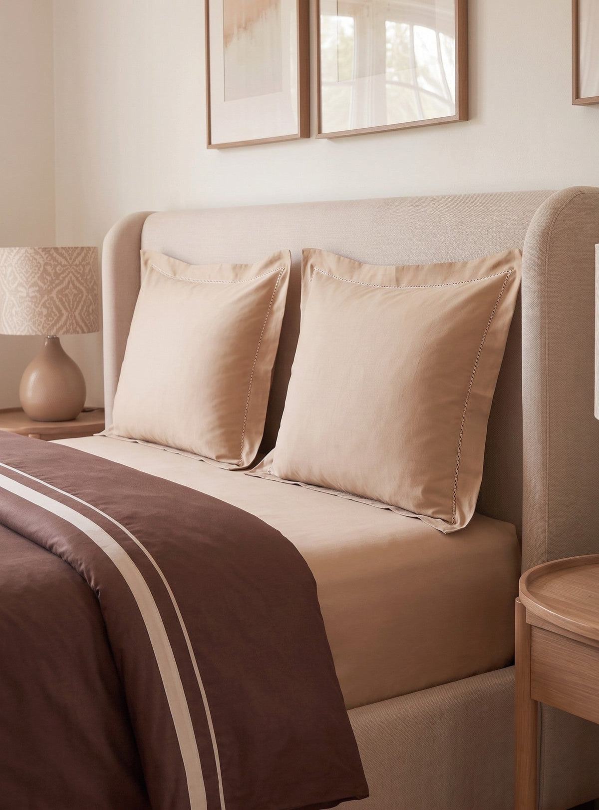 Ultimate Comfort- Queen Fitted Sheet in Coffee
