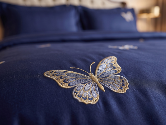Midnight - Queen Fitted Sheet