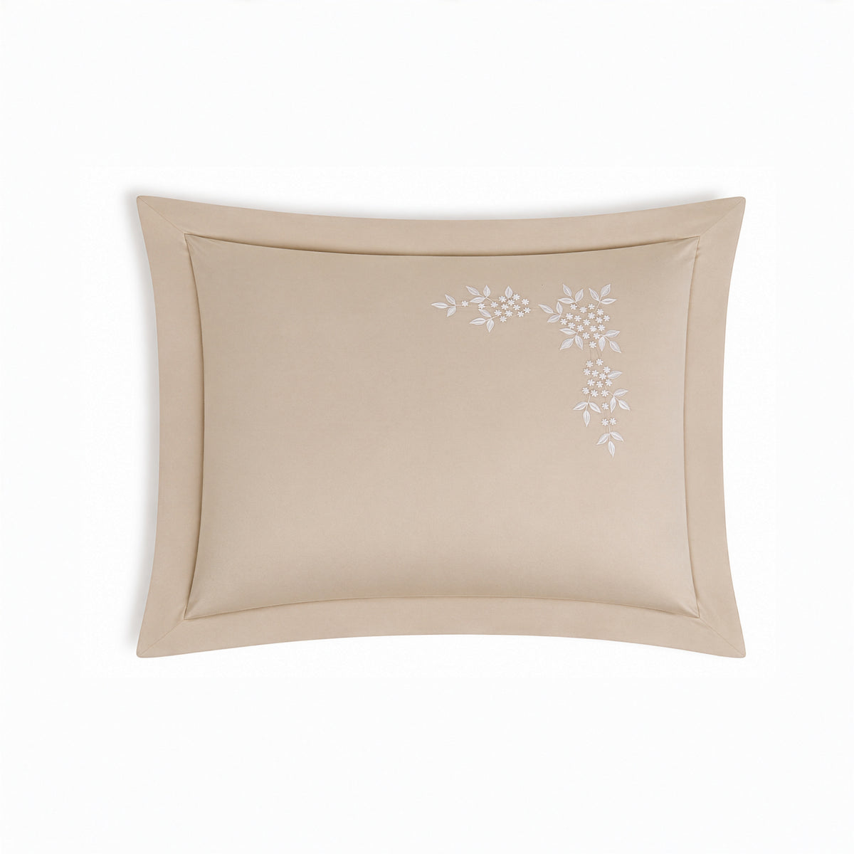 Signature – Flat Sheet Set with Floral Embroidery