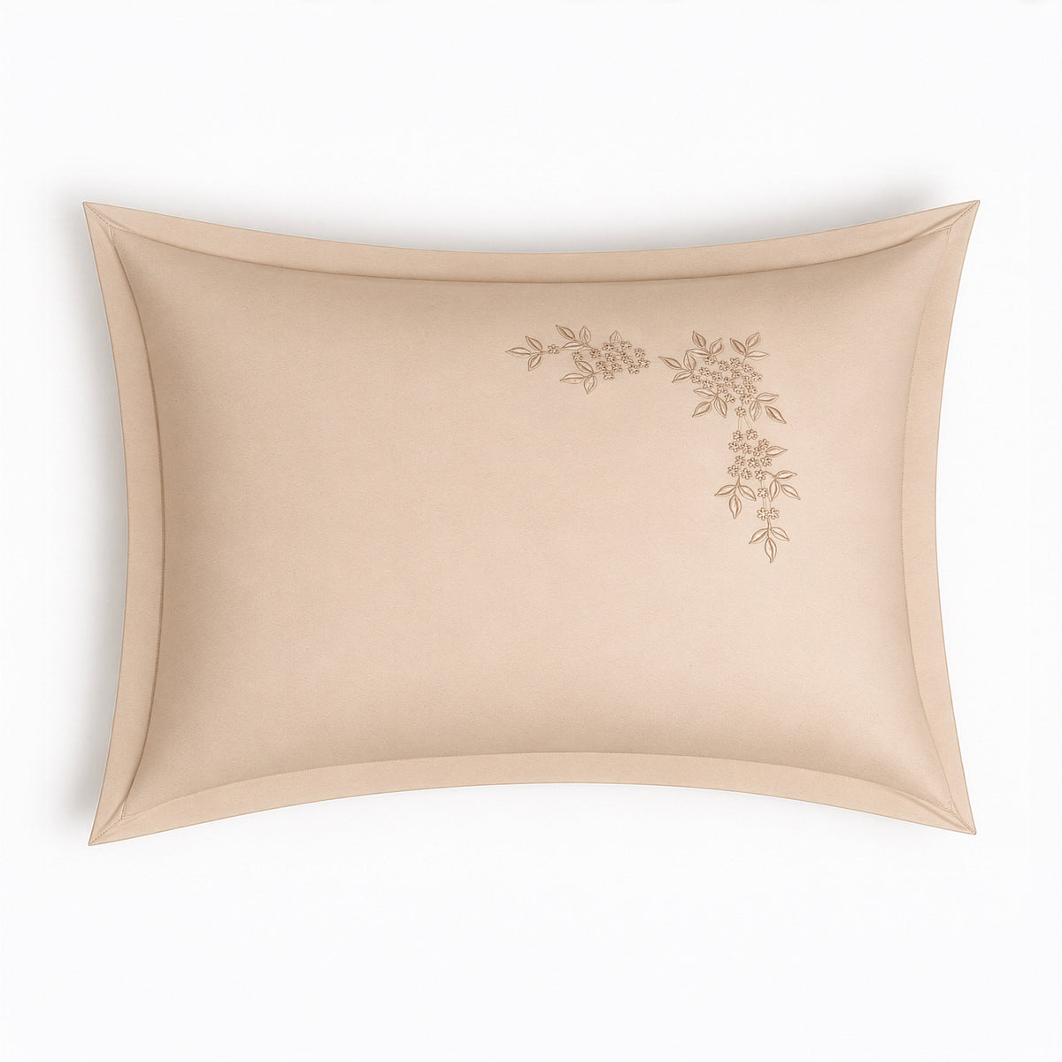 Signature – Flat Sheet Set with Floral Embroidery