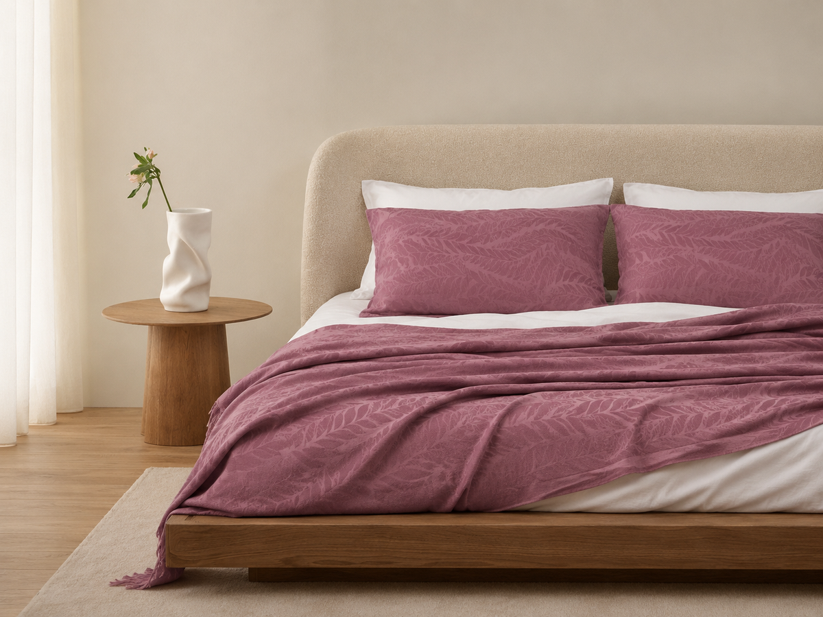 The Jacquard Woven Coverlet
