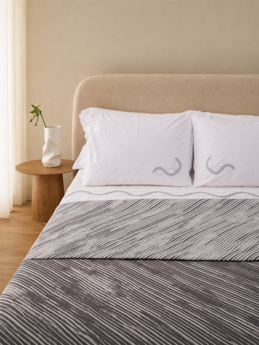 The Reversible Jacquard Light Weight Quilt