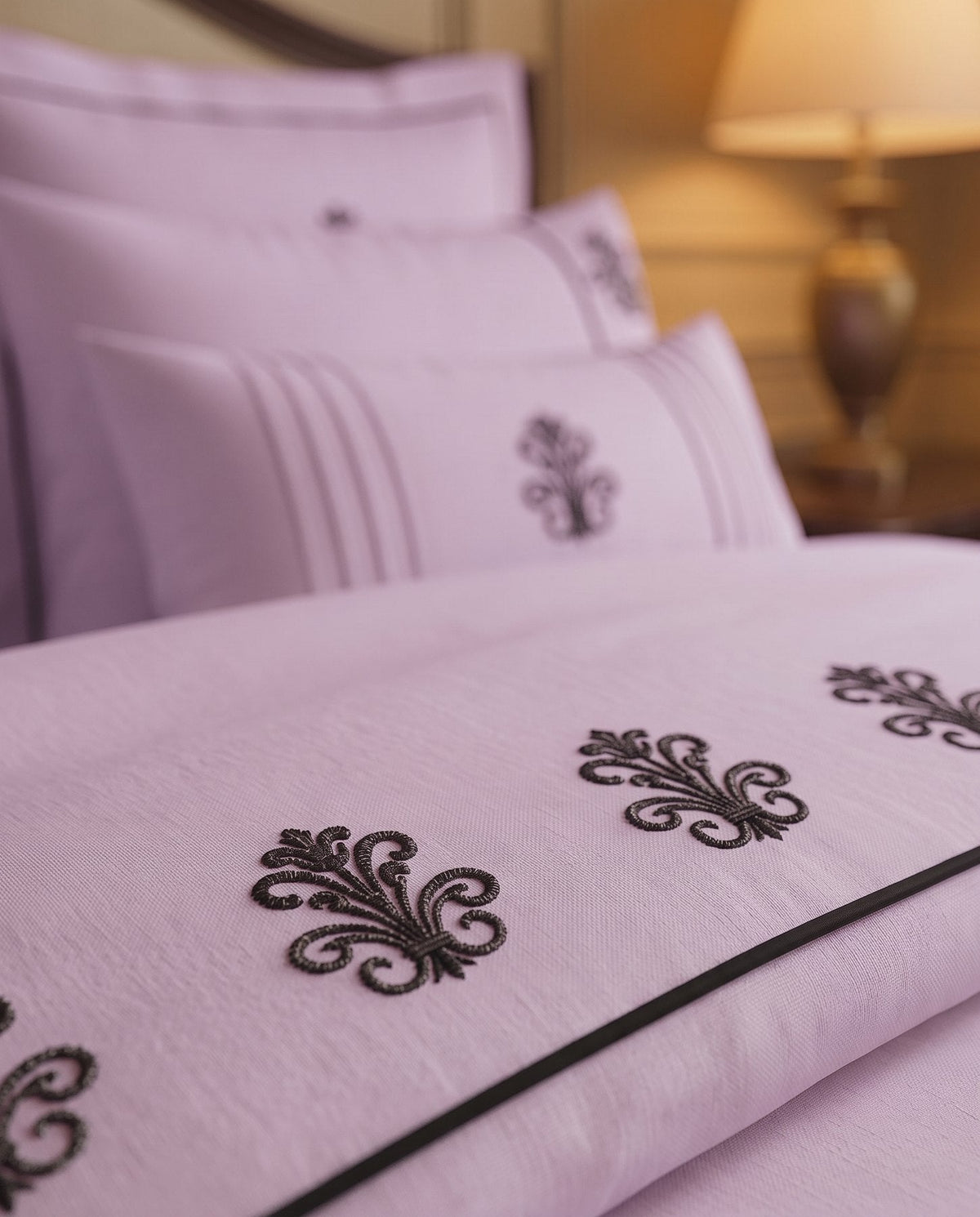 Atelier-Queen Flat Sheet - Lilac
