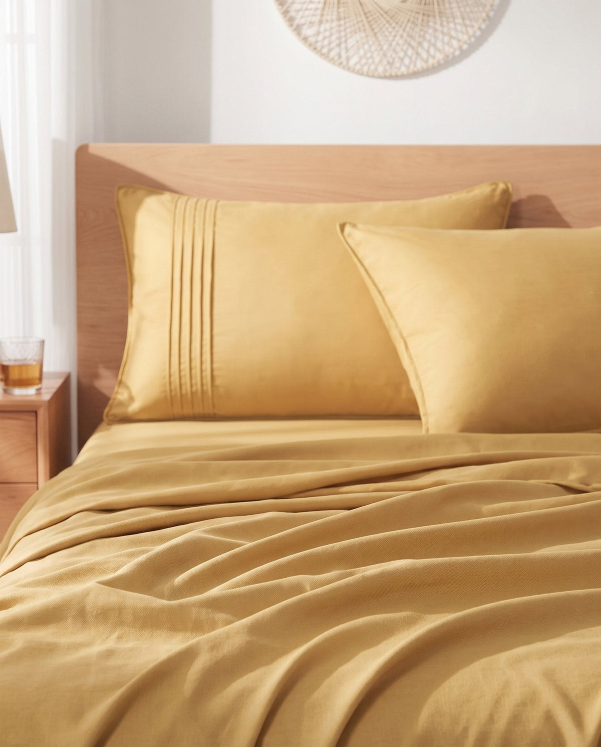 TESSERA Essentials Basic Line - Fitted Sheet Set - Gold