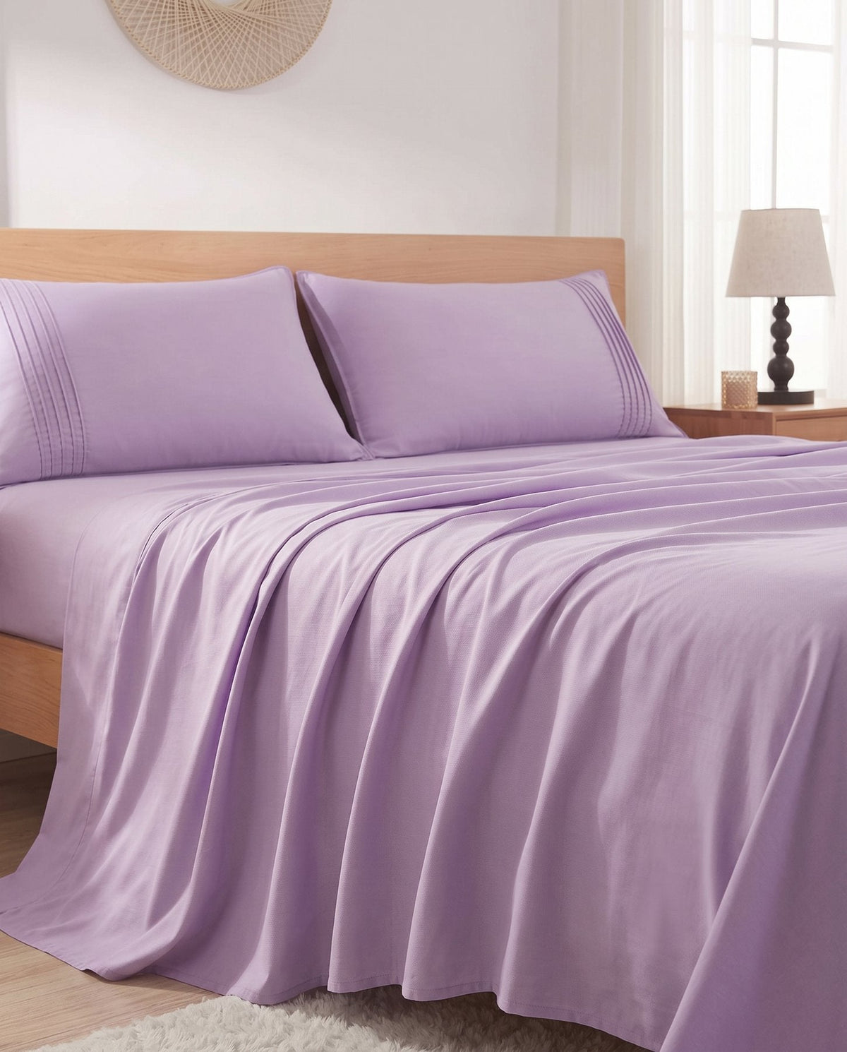 TESSERA Essential Basic - Duvet Cover Set - Lilac