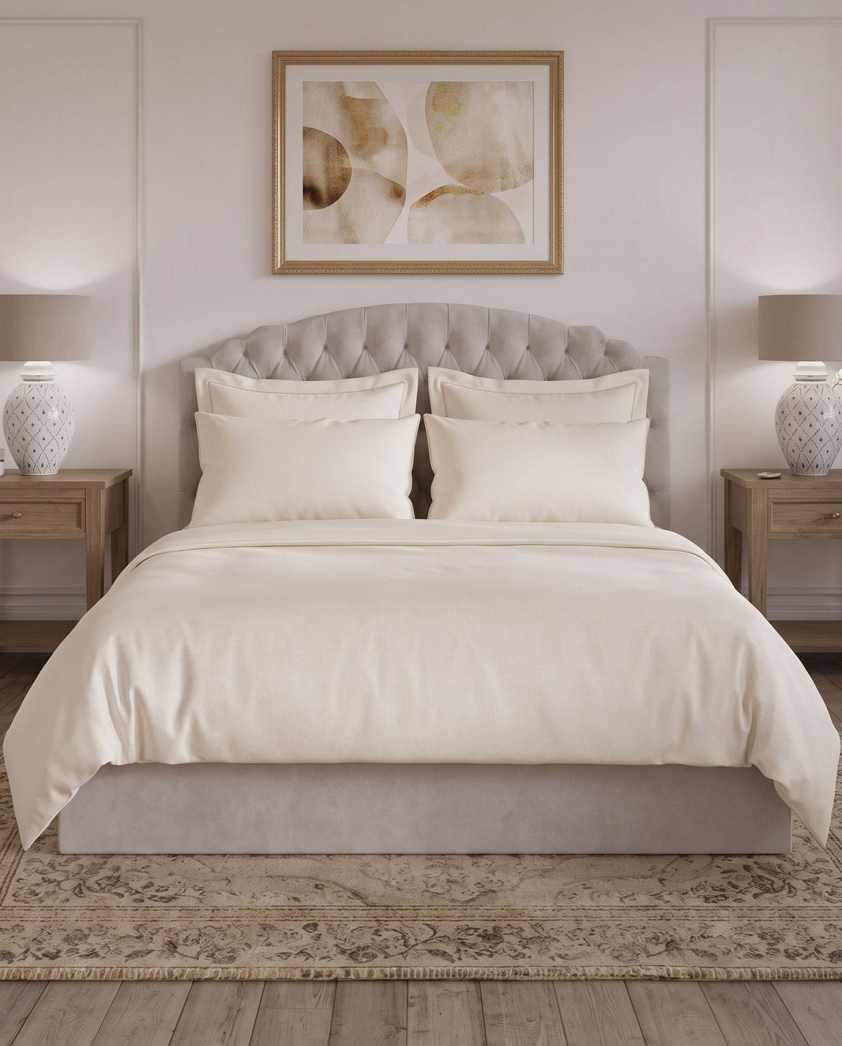 Flex – Fitted Sheet Set - Off White