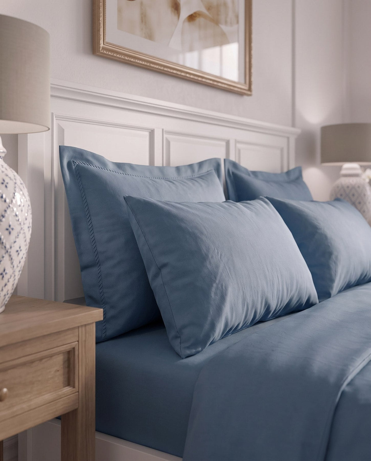 Flex – Oxford Pillow Case Set in Petrolic