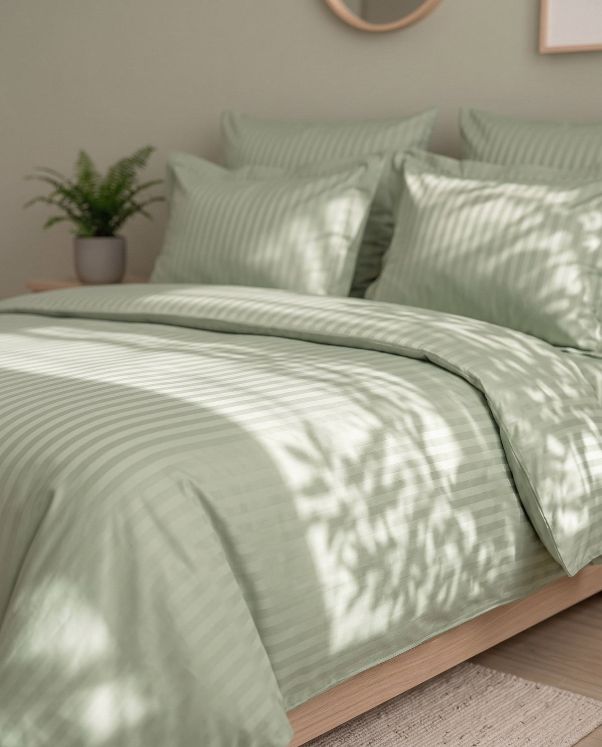 Grace – Duvet Cover Set - Mint