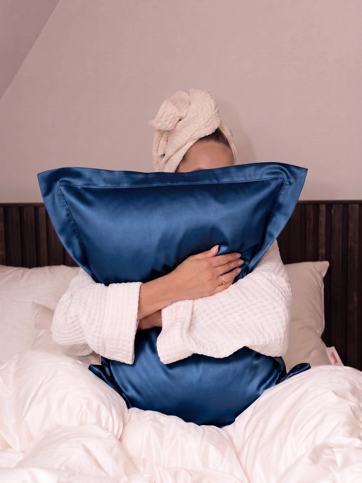 TESSERA Prestige Basic Line - Oxford Pillow Case Set - Dark Blue