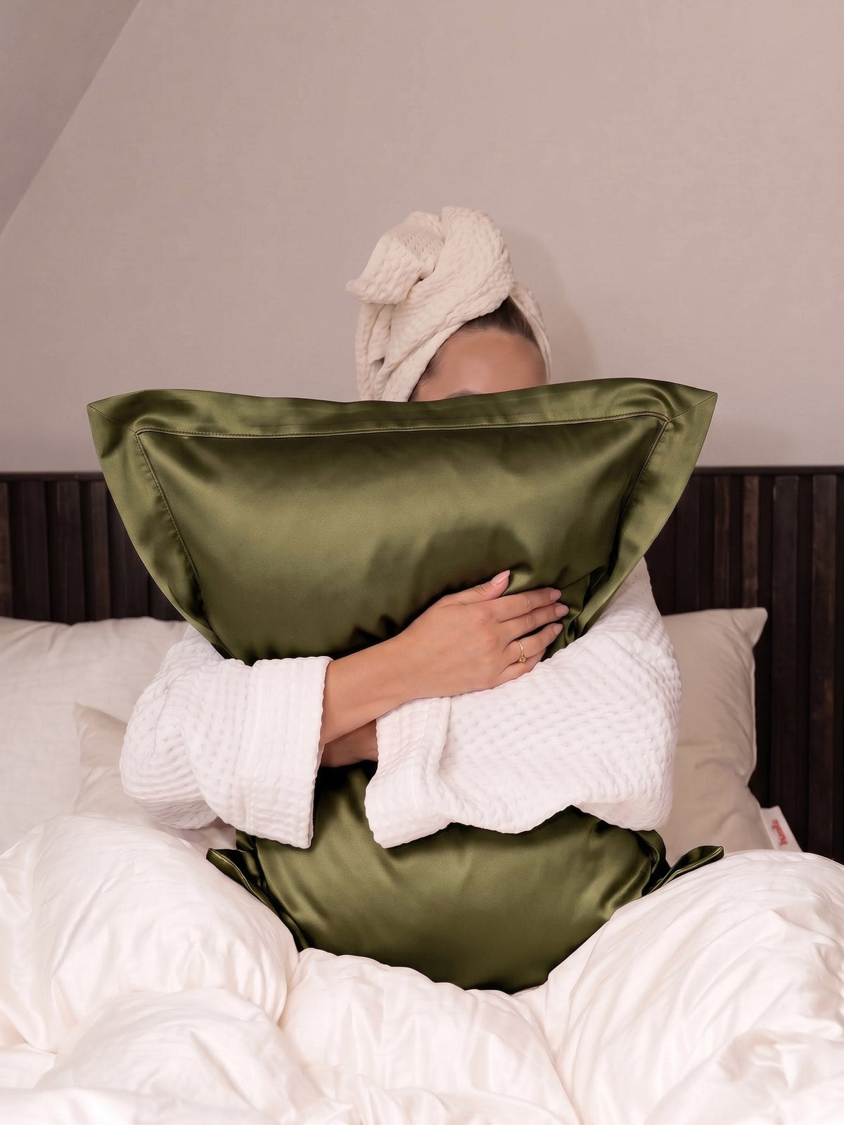 TESSERA Prestige Basic Line - Oxford Pillow Case Set - Olive