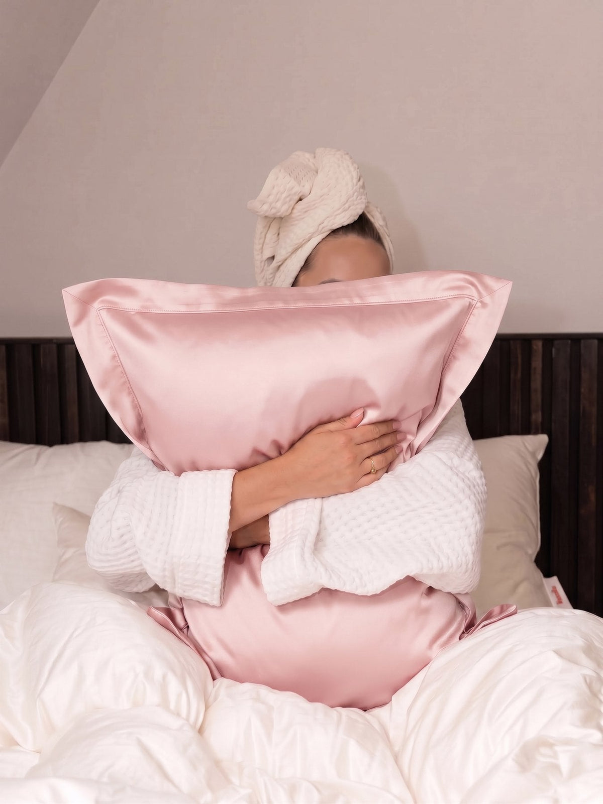 TESSERA Prestige Basic Line - Oxford Pillow Case Set - Rose Pink