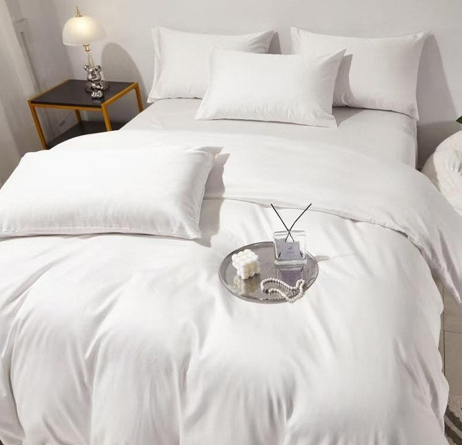 Tessera Signature Duvet Cover Set Off White