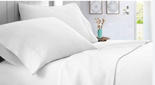 Tessera Signature Flat Sheet Set Off White